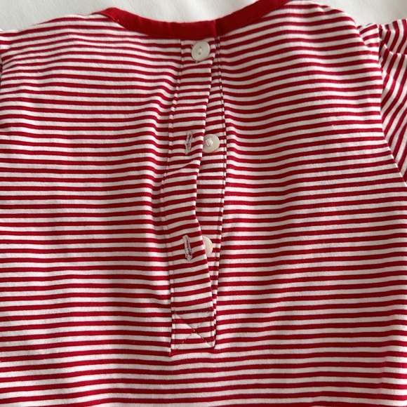 Smocked Flamingo Disney bubble with “Collins” embroidered - Picture 5 of 6